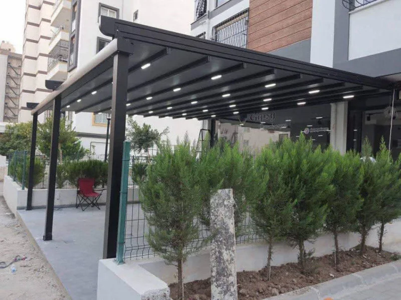 Bina Giriş Kapısı uygulaması - Vadi Demir Doğrama